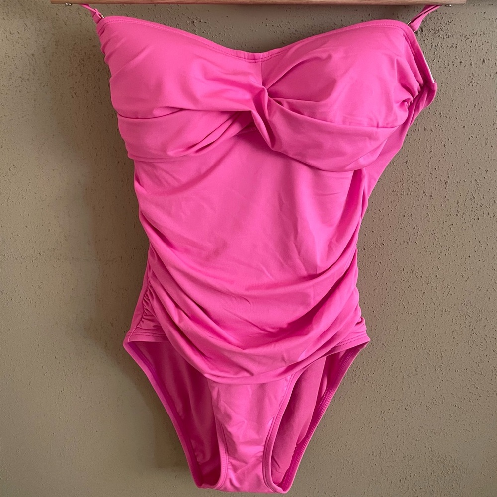 Lilly Pulitzer FLAMENCO ONE PIECE /plumeria Pink/ size 6